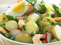 Photo de la Recette: Salade Fraîcheur de Rattes du Touquet