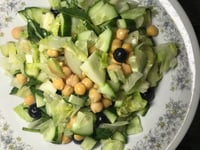 Photo de la Recette: Salade Fraîcheur D'été et Pois Chiches