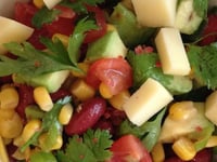 Photo de la Recette: SALADE MEXICAINE AU FROMAGE LE CALUMET