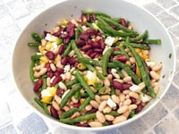 Photo de la Recette: Salade Mexicaine aux 3 Haricots