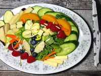 Photo de la Recette: Salade Rafraichissante aux Fruits et Légumes