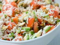 Photo de la Recette: Salade Riz Avocat