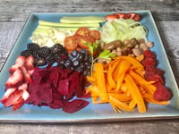 Photo de la Recette: Salade Santé Savoureuse Fruits et Légumes avec Légumineuses