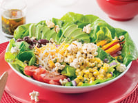 Photo de la Recette: Salade Tex-mex au Popcorn