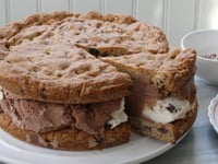 Photo de la Recette: Sandwich à la Crème Glacée Géant Sans Gluten