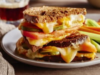 Photo de la Recette: Sandwich au Fromage Grillé sans Lactose