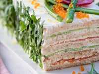 Photo de la Recette: Sandwich Cake au Saumon et Concombre