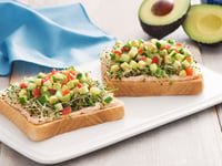 Photo de la Recette: Sandwich Ouvert Californien