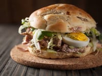 Photo de la Recette: Sandwich Jambon Moutarde et Miel