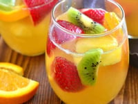 Photo de la Recette: Sangria Blanche Tropicale