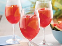 Photo de la Recette: Sangria Rosée au Melon D’eau