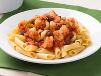 Photo de la Recette: SANS GLUTEN PENNE AU CHOU ROMANESCO