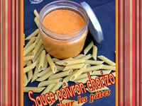 Photo de la Recette: Sauce pour Accompagner les Pâtes Poivron Chorizo Doux