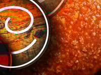 Photo de la Recette: Sauce Spaghetti Style "Georges Steak House": L'Italie Version "Saguenéenne"