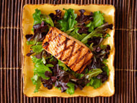 Photo de la Recette: SAUMON À L'ÉRABLE SUR BBQ