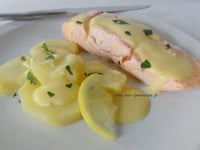 Photo de la Recette: Saumon au Beurre Blanc