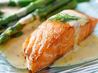 Photo de la Recette: Saumon Miel et Orange Sans Gluten