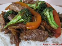 Photo de la Recette: Sauté de Boeuf à la Citronnelle