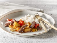 Photo de la Recette: Sauté de Bœuf à L’ananas