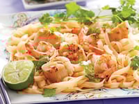 Photo de la Recette: Sauté de Fruits de Mer et Nouilles de Riz