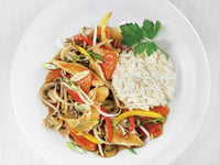 Photo de la Recette: Sauté de Poulet et de Légumes