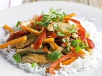 Photo de la Recette: Sauté de Poulet et de Poivrons