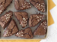 Photo de la Recette: Scones au Chocolat, Gingembre et Stout