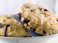 Photo de la Recette: Scones au Citron et aux Bleuets