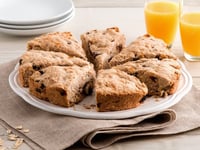 Photo de la Recette: Scones aux Pommes et aux Raisins Secs