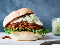 Photo de la Recette: Sloppy Joe Végétarien aux Lentilles