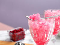 Photo de la Recette: Slush à la Vodka et à la Limonade Rose