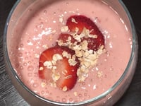 Photo de la Recette: Smoothie aux Fraises