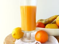 Photo de la Recette: Smoothie Énergie Mandarine, Carotte, Poire et Pomme