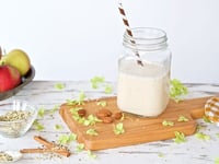 Photo de la Recette: Smoothie Protéiné au Pomme Fromage et Caramel Latte