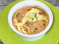 Photo de la Recette: Soufflé de Chou-fleur au Mozzarella