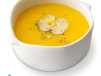 Photo de la Recette: Soupe à la Courge Grillée et aux Pommes avec L’édulcorant sans Calorie Truvía®