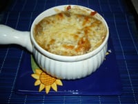 Photo de la Recette: Soupe à L'oignon Gratinée