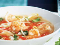 Photo de la Recette: Soupe Asiatique aux Crevettes