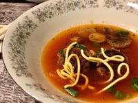 Photo de la Recette: Soupe Asiatique avec Boulettes de Viande