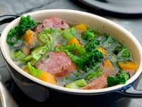 Photo de la Recette: Soupe au Chou et à la Saucisse de Morteau