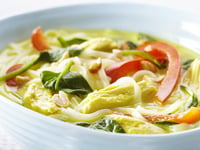 Photo de la Recette: Soupe au Poulet et Cari Jaune