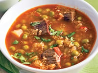 Photo de la Recette: Soupe au Quinoa et Boeuf