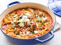 Photo de la Recette: Soupe au Spaghetti aux Boulettes de Viande