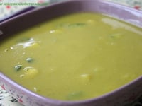 Photo de la Recette: Soupe aux Courgettes et aux Pois Cassés