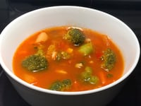 Photo de la Recette: Soupe aux Légumes et Tomates