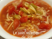 Photo de la Recette: SOUPE AUX LÉGUMES VITE FAIT