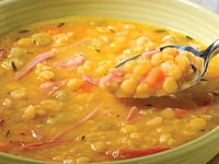 Photo de la Recette: Soupe aux Pois et Jambon