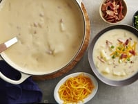 Photo de la Recette: Soupe aux Pommes de Terre Garnies