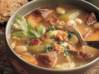 Photo de la Recette: Soupe Boeuf et Haricots (sans gluten)