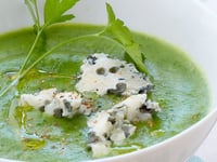 Photo de la Recette: Soupe de Brocoli au Roquefort
